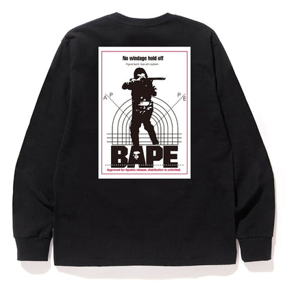 BAPE Hunting Long Sleeve Tee Black