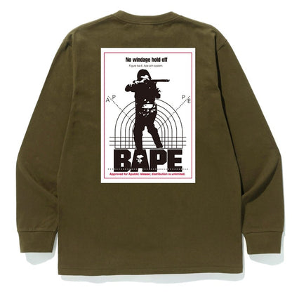 BAPE Hunting Long Sleeve Tee Olive
