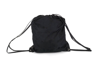 BAPE Jacquard Camo Gymsack Black