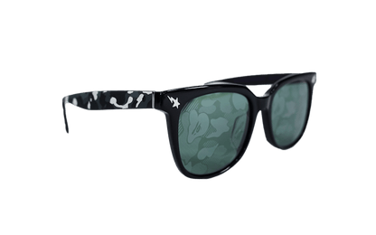 BAPE Jacquard Line ABC Camo Lenses City Camo Sunglasses Black