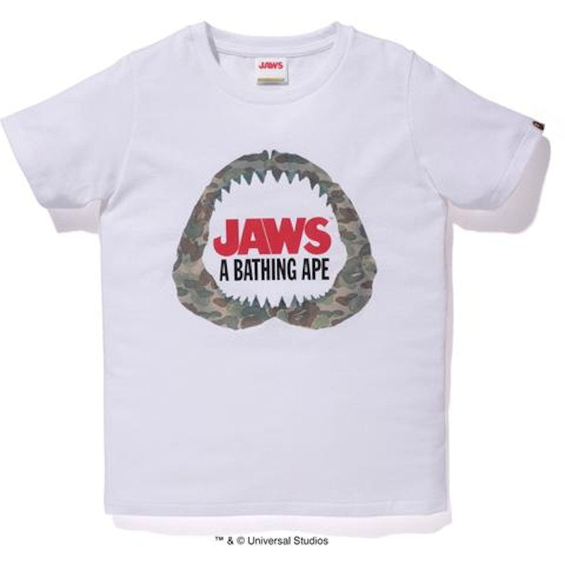 BAPE Jaws Tee 03 L White