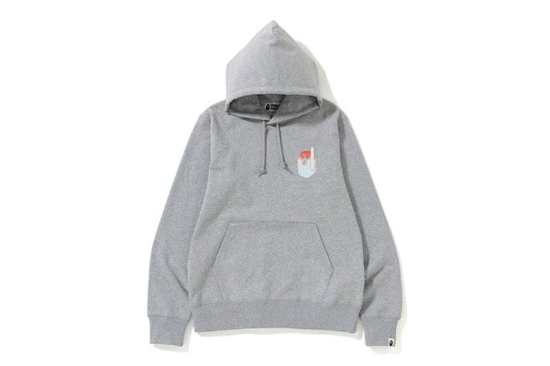 BAPE Kabuki Pullover Hoodie Grey
