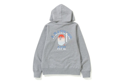 BAPE Kabuki Pullover Hoodie Grey