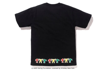 BAPE Keith Haring Tee 2 Black