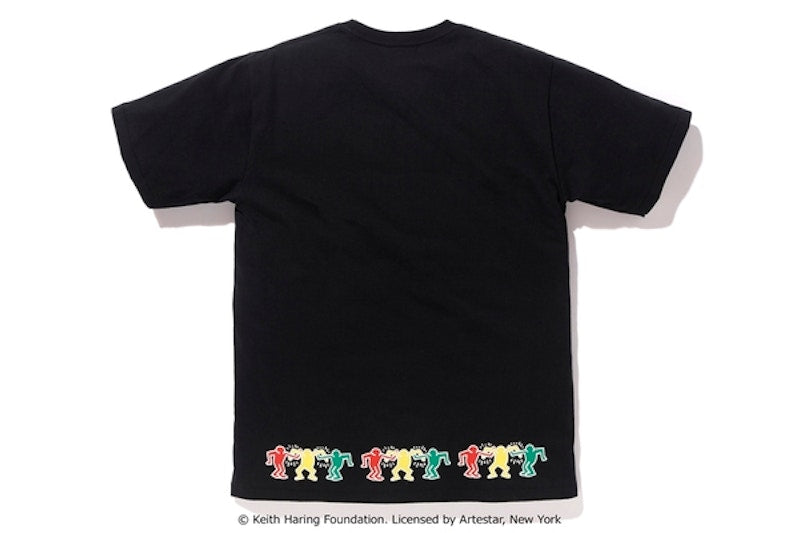 BAPE Keith Haring Tee 2 Black