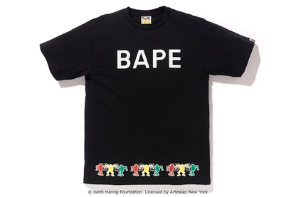 BAPE Keith Haring Tee 2 Black