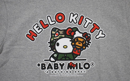 BAPE Sanrio Hello Kitty Milo Puppet Tee Grey