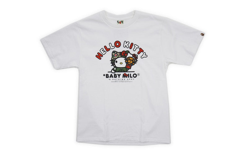 BAPE Sanrio Hello Kitty Milo Puppet Tee White