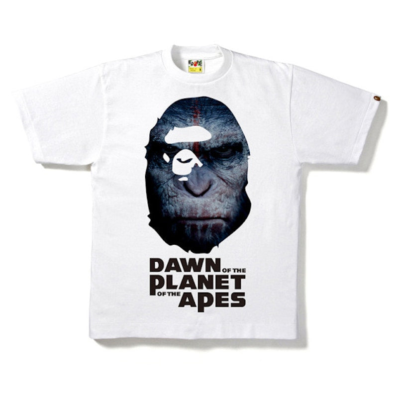 BAPE X Planet of the Apes Koba Tee White