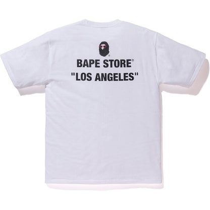 BAPE La Camo College Tee Tee White