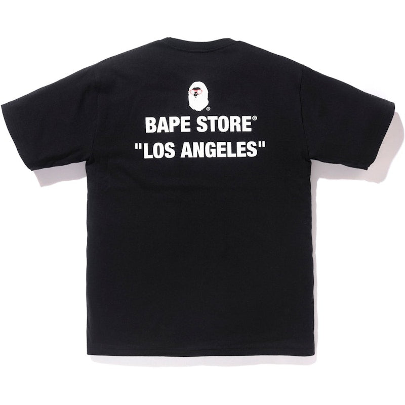 BAPE La Camo by Bathing Tee Tee Black