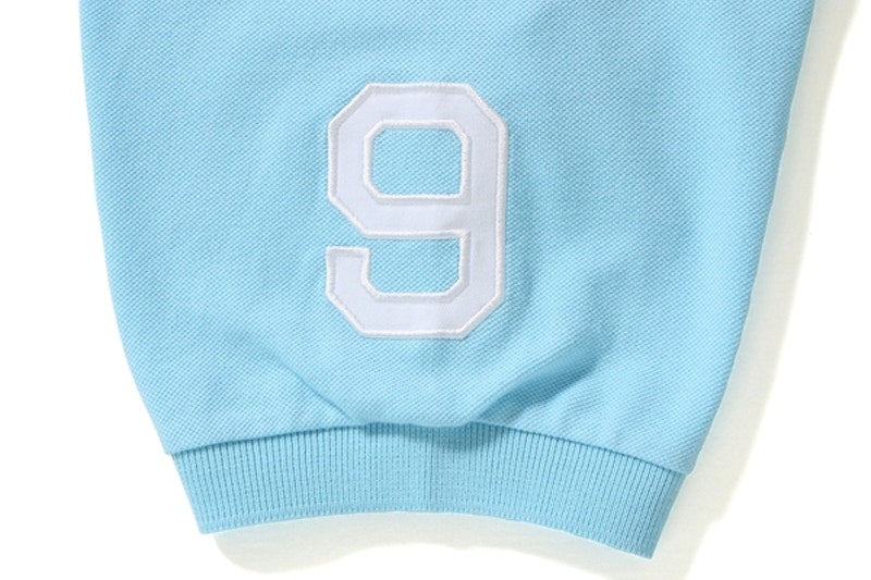 BAPE Large Ape Head Polo Light Blue