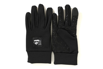 BAPE Logo Glove Black