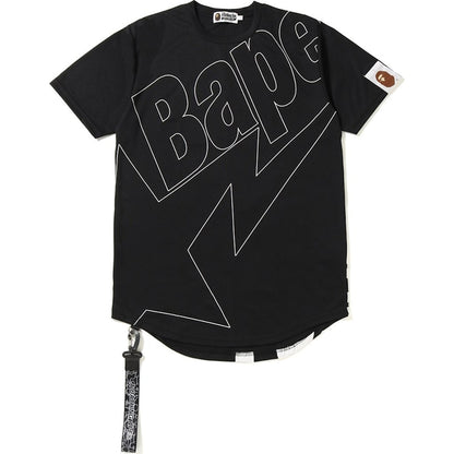 BAPE Long Length Tee Black
