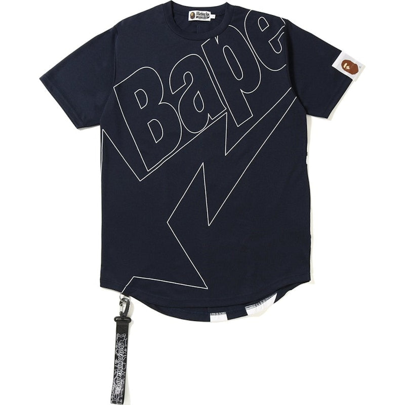 BAPE Long Length Tee Navy