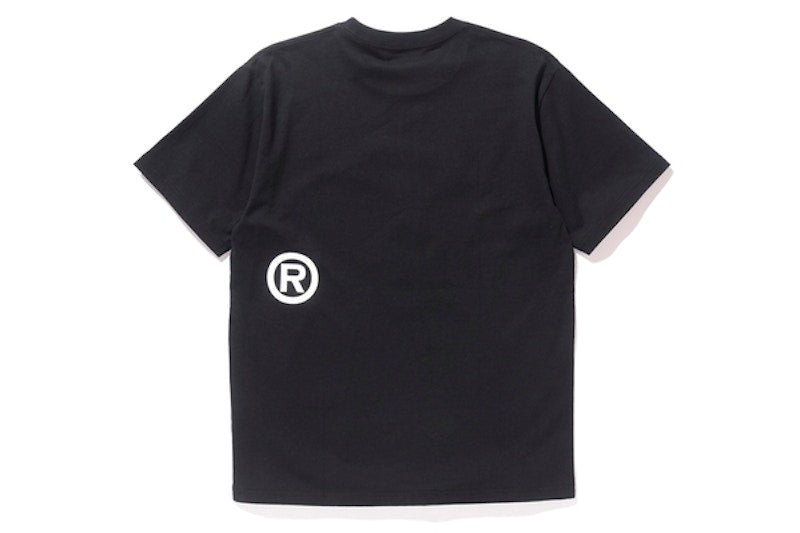 BAPE Mad Face Tee Black