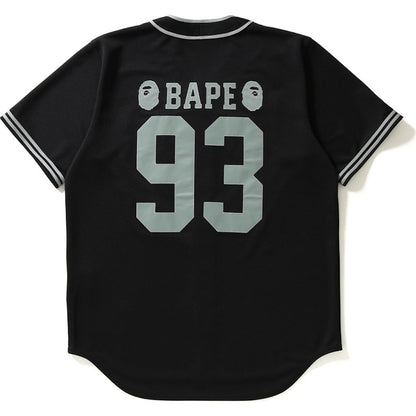 BAPE Majestic Baseball Shirt Shirt Black