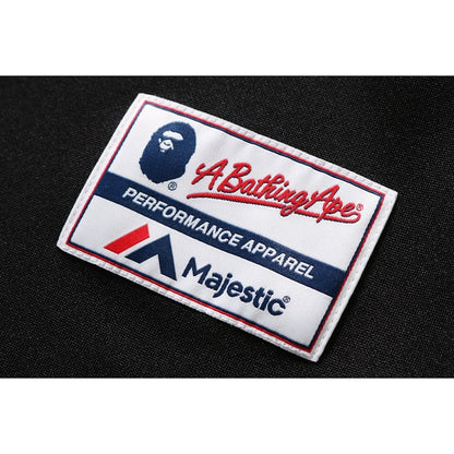 BAPE Majestic Baseball Shirt Shirt Black