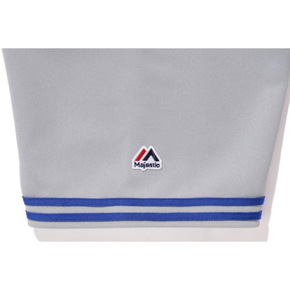 BAPE Majestic Baseball Shirt Shirt Gray