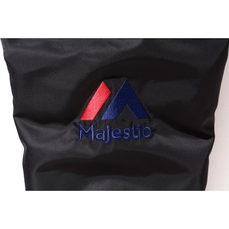 BAPE Majestic Satin Varsity Jacket Jacket Black