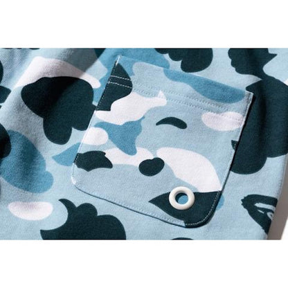 BAPE Marine Camo Slim Sweat Pants Pants (Ladies) Sax