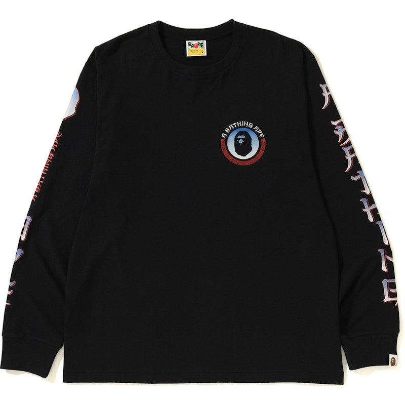 BAPE Master LS Tee Black