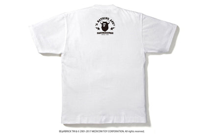 BAPE Medicom Toy Bearbrick Milo On Tee White/Blue