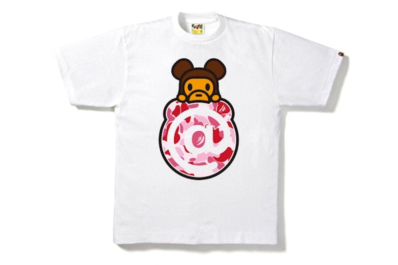 BAPE Medicom Toy Beartee 2017 Baby Milo Tee White