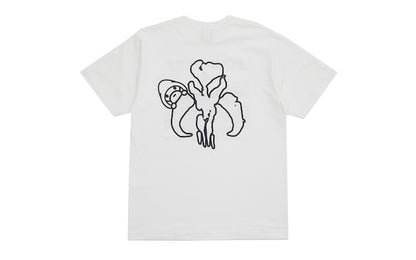 BAPE Star Wars Milo All Star Boba Fett Tee White