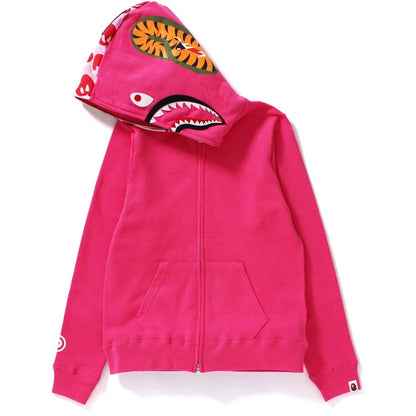 BAPE Milo Camo Milo Shark Full Zip Hoodie (Ladies) Pink