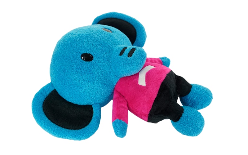 BAPE Milo & Friends Eleph the Elephant 35cm Blue