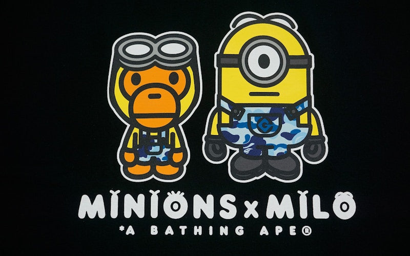 BAPE Milo Minions Tee Black