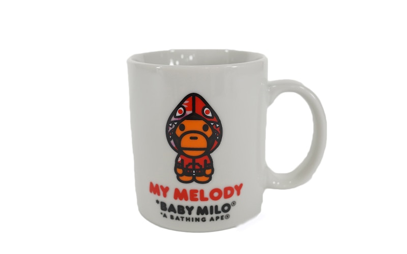 BAPE Milo My Melody Mug White/Pink