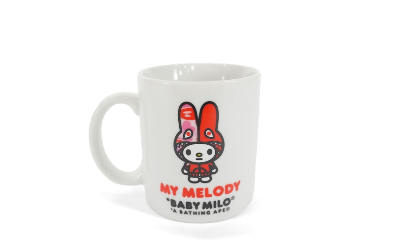 BAPE Milo My Melody Mug White/Pink
