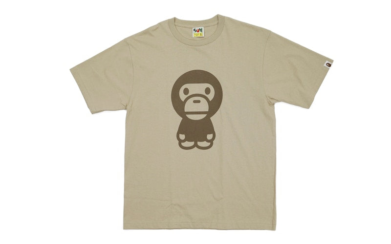 BAPE Milo Tee Light Brown