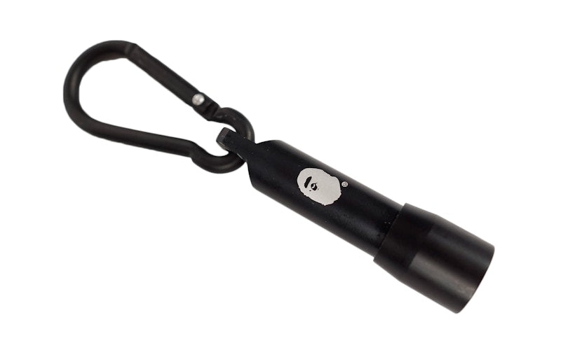 BAPE Mini Carabiner Flashlight Black