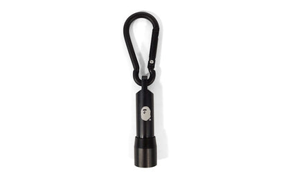 BAPE Mini Carabiner Flashlight Black