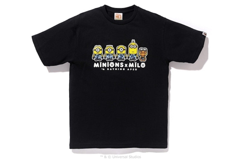 BAPE Minions Tee 1 Black