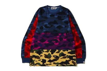 BAPE Mix Camo Crewneck Multi