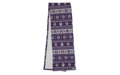 BAPE Monogram Scarf Purple