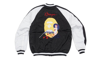 BAPE Mt. Fuji Apehead Souvenir Suka Jacket (Ladies) Black