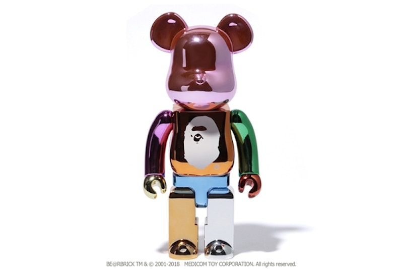 Bearbrick Multi Color Foil XXV 400% Bearbrick Multi