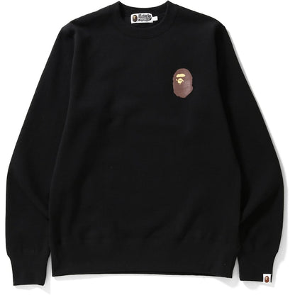 BAPE Multi Logo Crewneck Crewneck Black