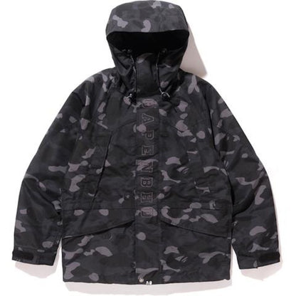 BAPE Nbhd Camo Snowboard Jacket Jacket Black