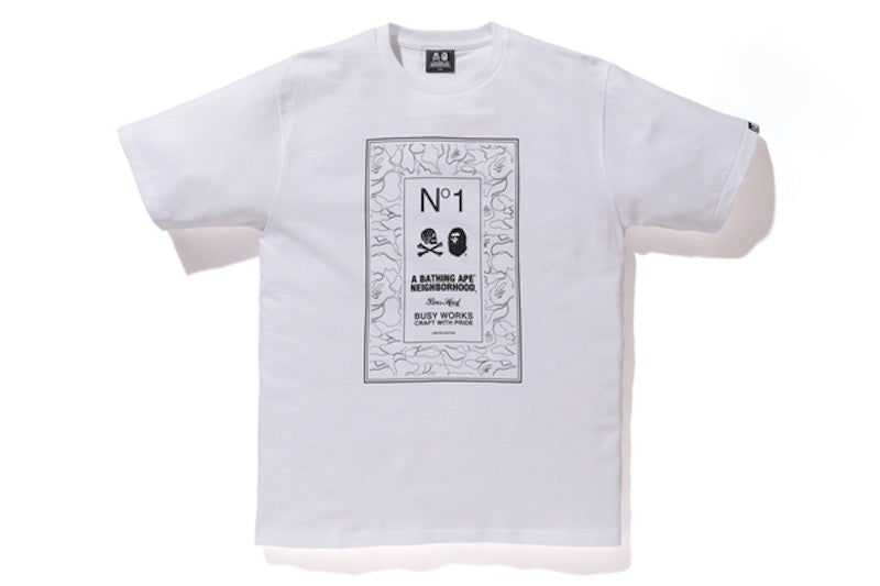 BAPE Nbhdtee 1 White