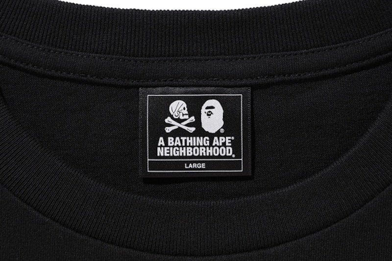 BAPE Nbhdtee 2 Black/White