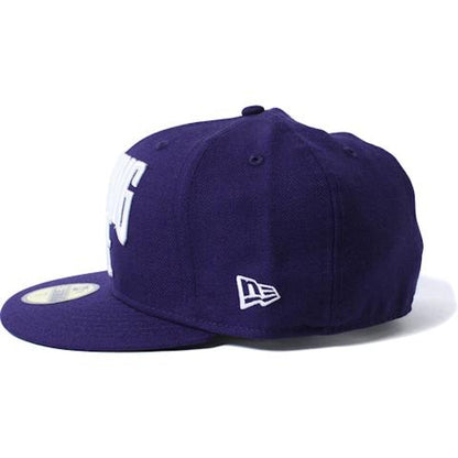 BAPE NYC Logo New Era Cap Cap Purple