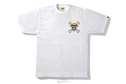BAPE One Piecechopper X Milo Tee White