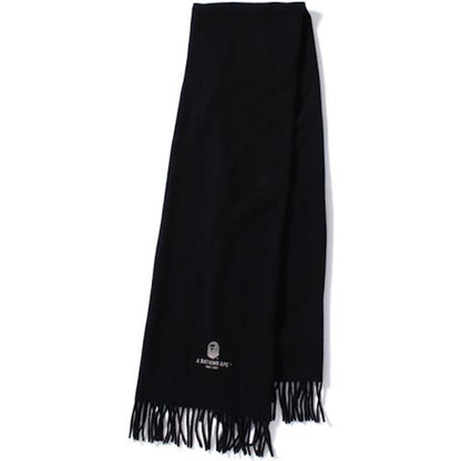 BAPE One Point Ape Head Muffler Scarf Black