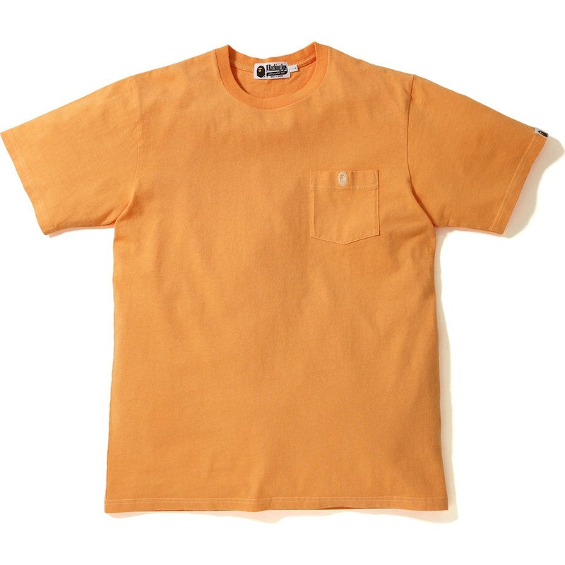 BAPE One Point Pocket Overdye Tee Orange
